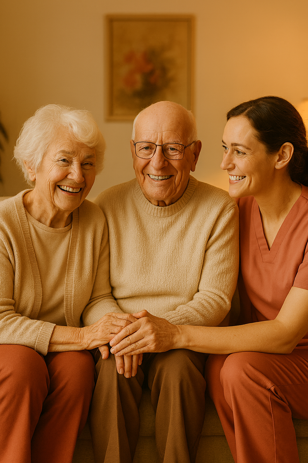 Gemeinschaft im Wohnzimmer